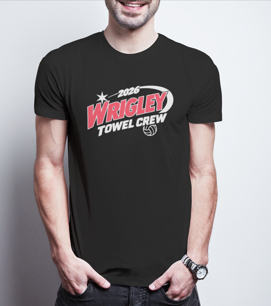 2026 Wrigley Towel Crew Volleyball Nebraska T-Shirt