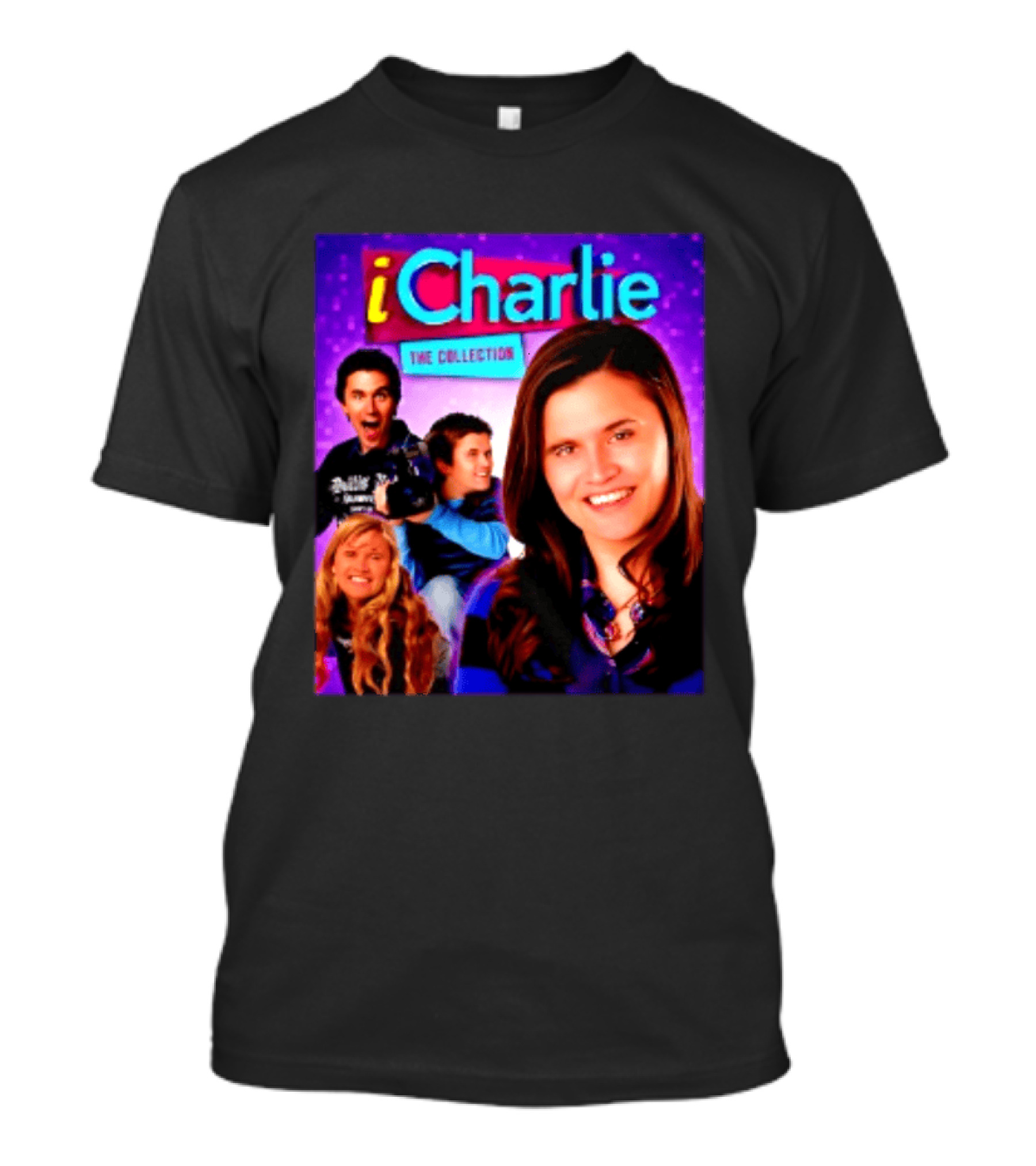 ICharlie The Collection ICarly Nickelodeon Meme TV Show Cast T-Shirt