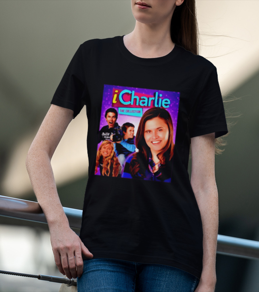 ICharlie The Collection ICarly Nickelodeon Meme TV Show Cast T-Shirt