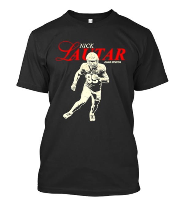 Nick Lautar Ohio State Buckeyes 89 NCAA T-Shirt
