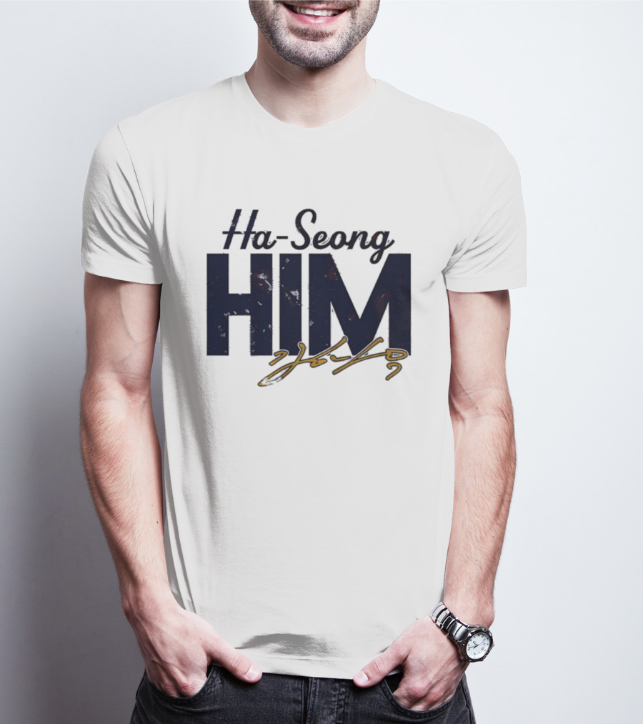 Ha Seong Kim HIM Atlanta Braves 2026 MLB Season T-Shirt