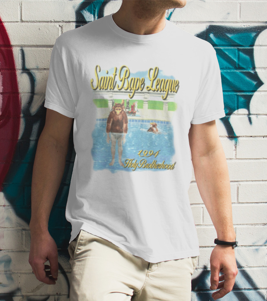 Saint Bape League Holy Brotherhood 1994 T-Shirt