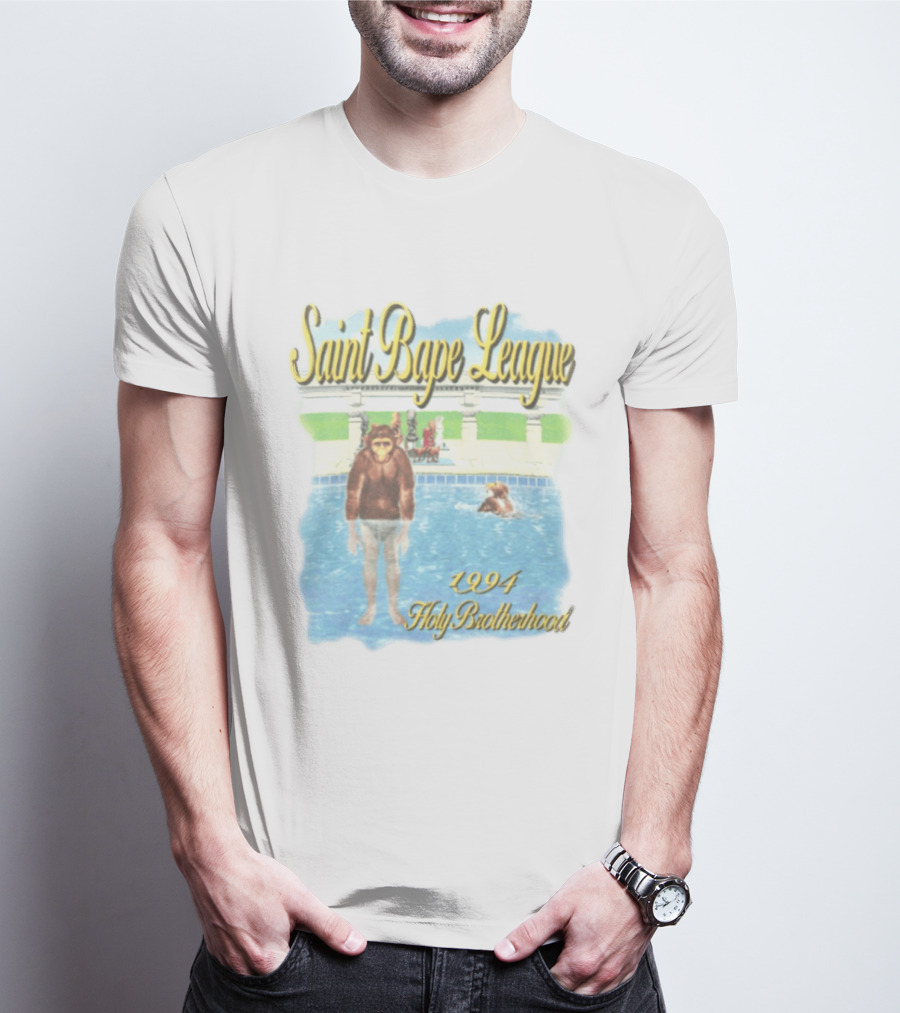 Saint Bape League Holy Brotherhood 1994 T-Shirt