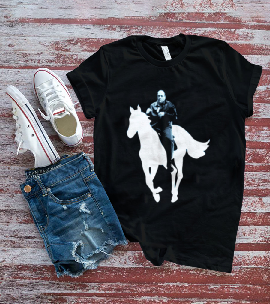 Rogue Co Pie O My Own Summer Millennial Sopranos Iconic Horse Scene T-Shirt