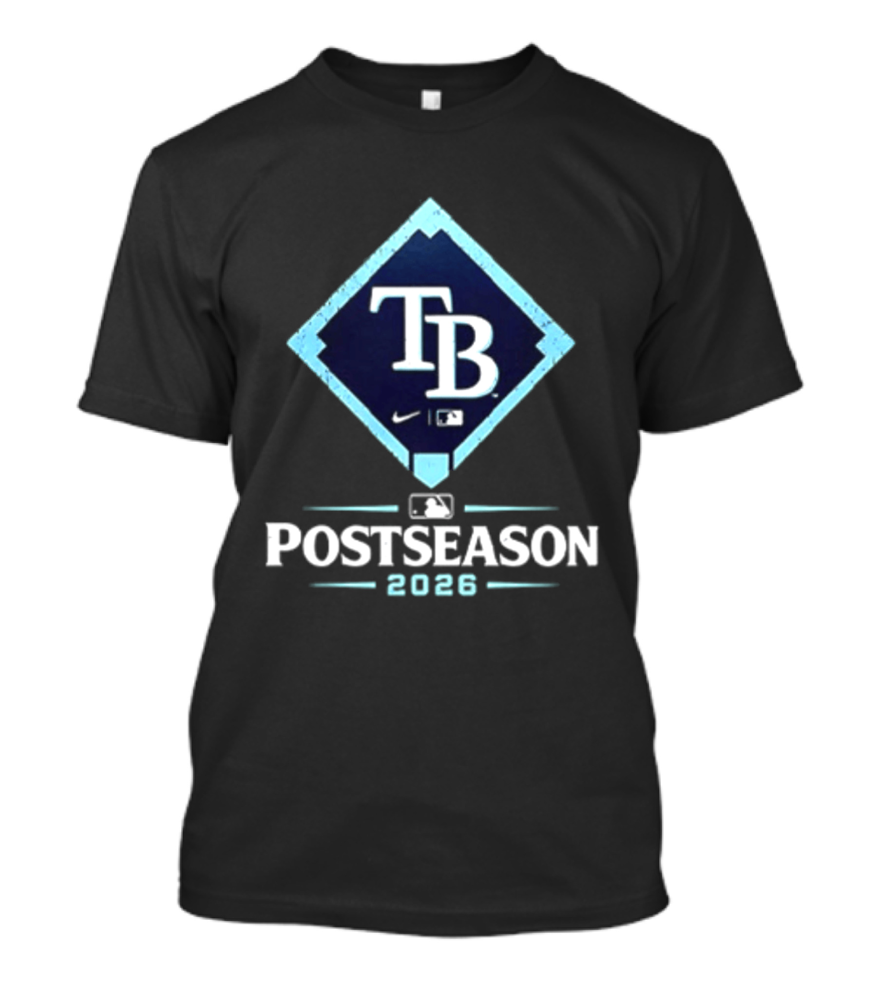 Tampa Bay Rays MLB 2026 Postseason Clinched T-Shirt