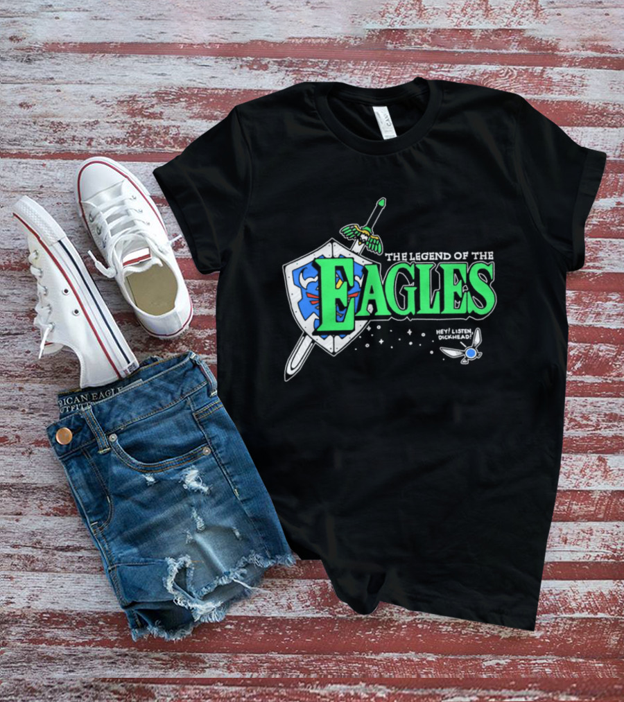 The Legend Of The Eagles Sword And Shield Adventure T-Shirt