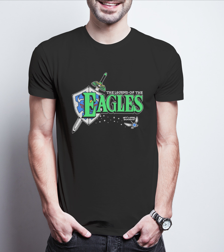 The Legend Of The Eagles Sword And Shield Adventure T-Shirt