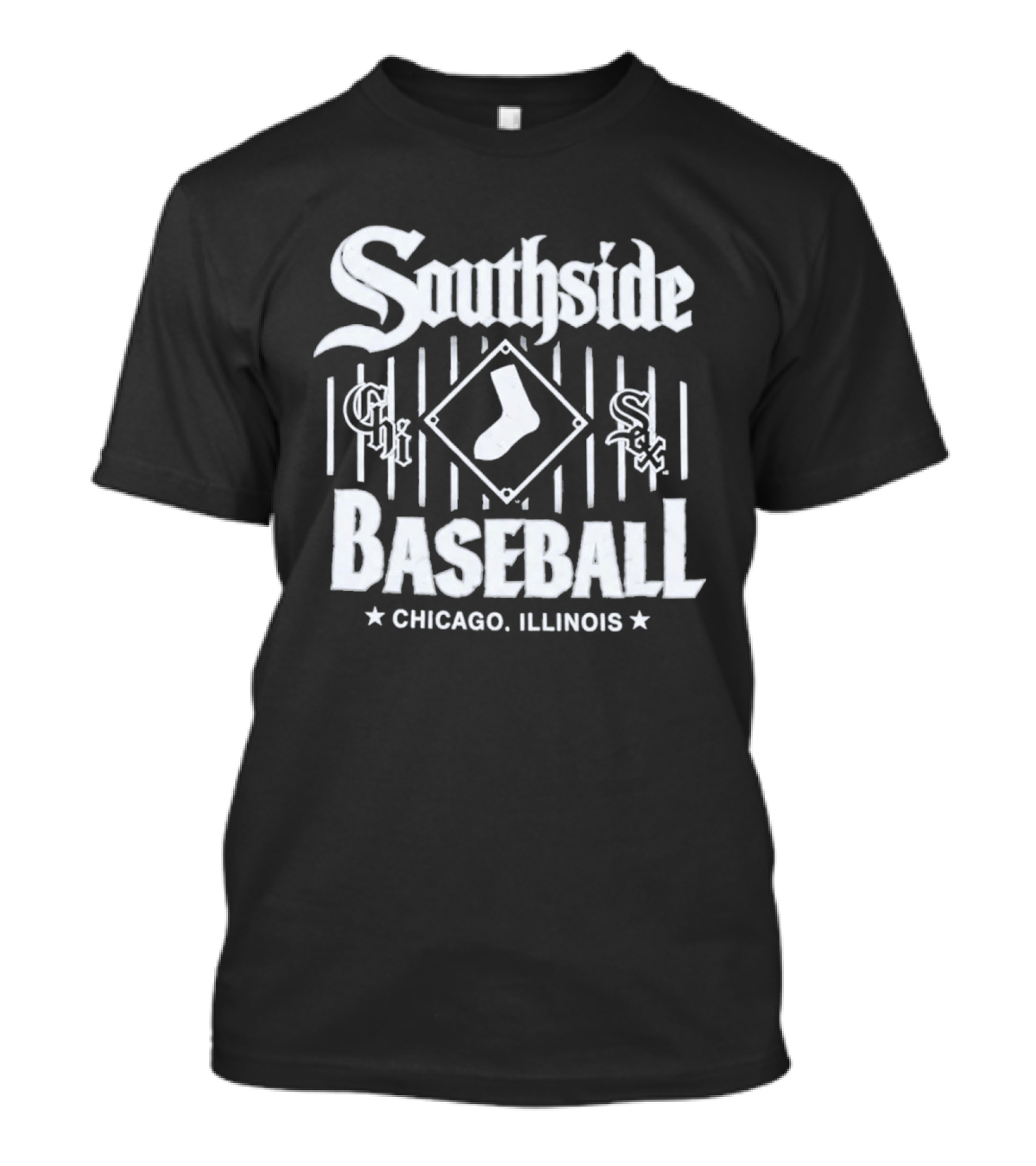 Southside Baseball Chicago Illinois White Sox T-Shirt
