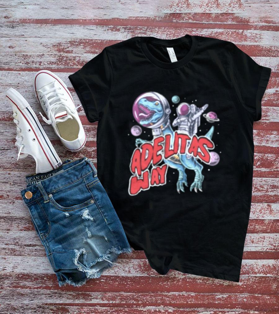 Adelitas Way Space Dinosaur Astronaut Rex T-Shirt