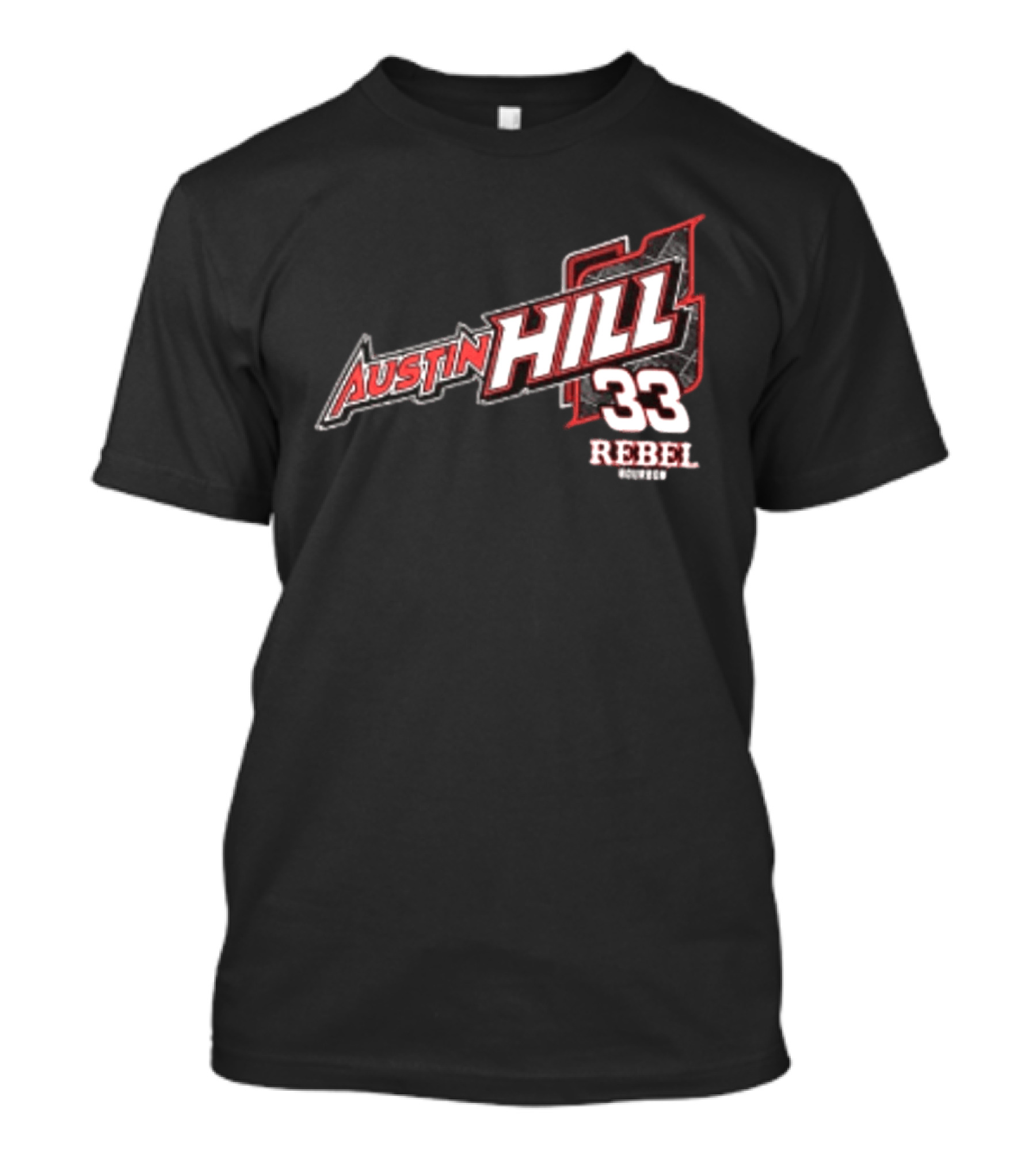 Austin Hill 33 Rebel Racing Team Honoring Our Original Rebel T-Shirt