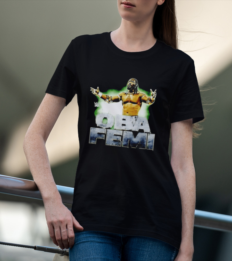 Oba Femi WWE Superstar Name T-Shirt