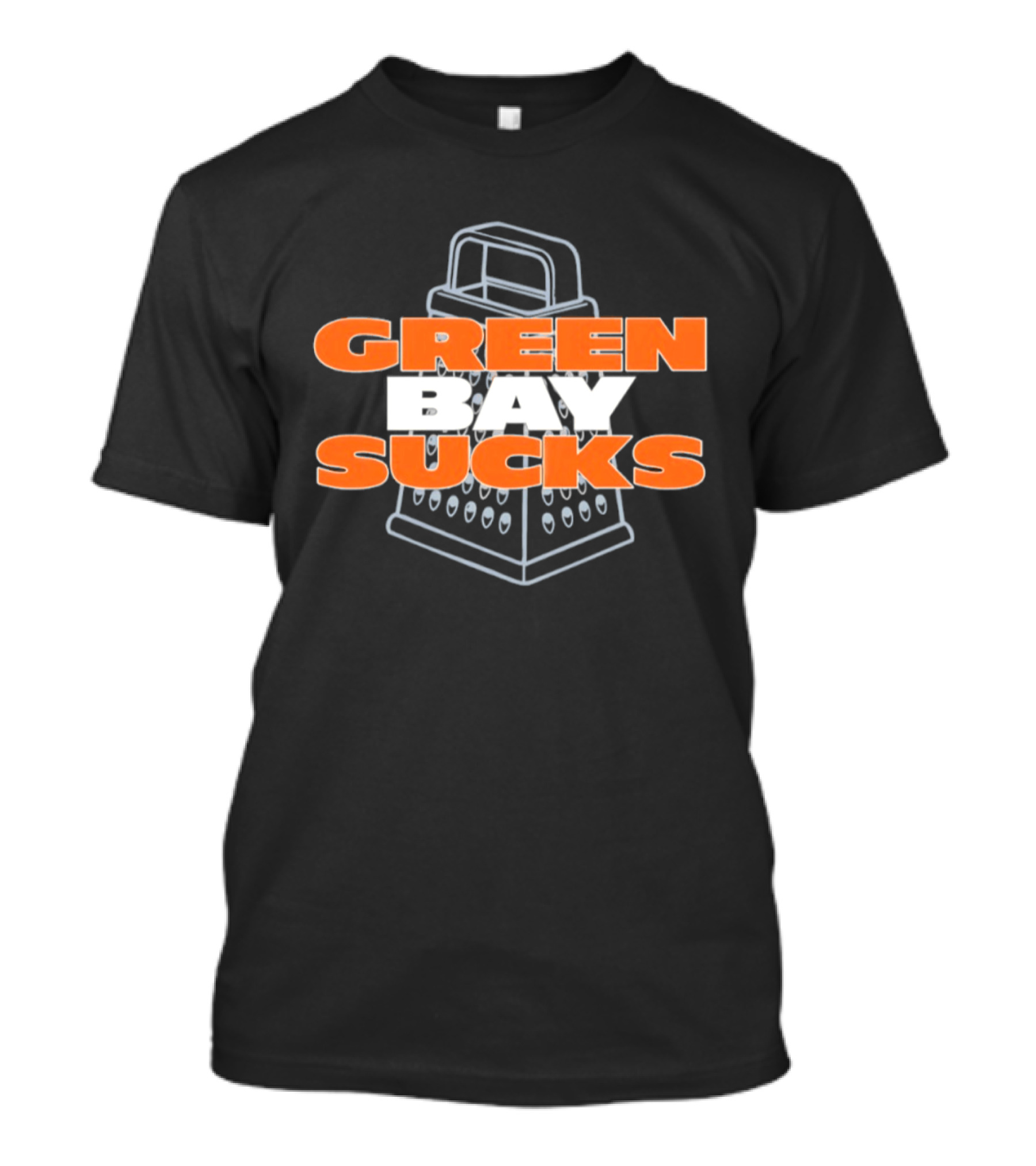 Chicago Bears Green Bay Sucks Cheese Grater T-Shirt