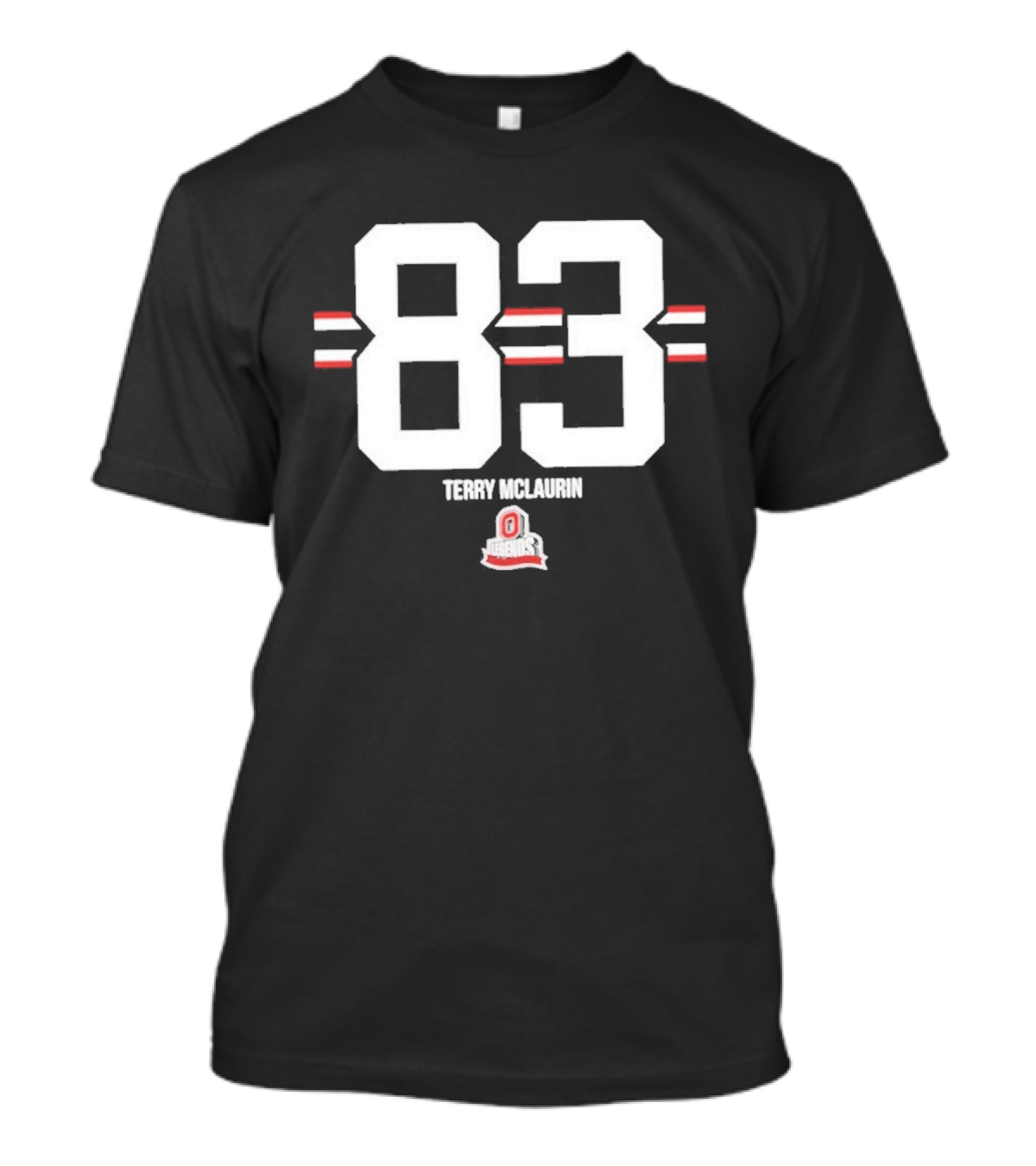 Terry McLaurin 83 Ohio State Buckeyes Football T-Shirt