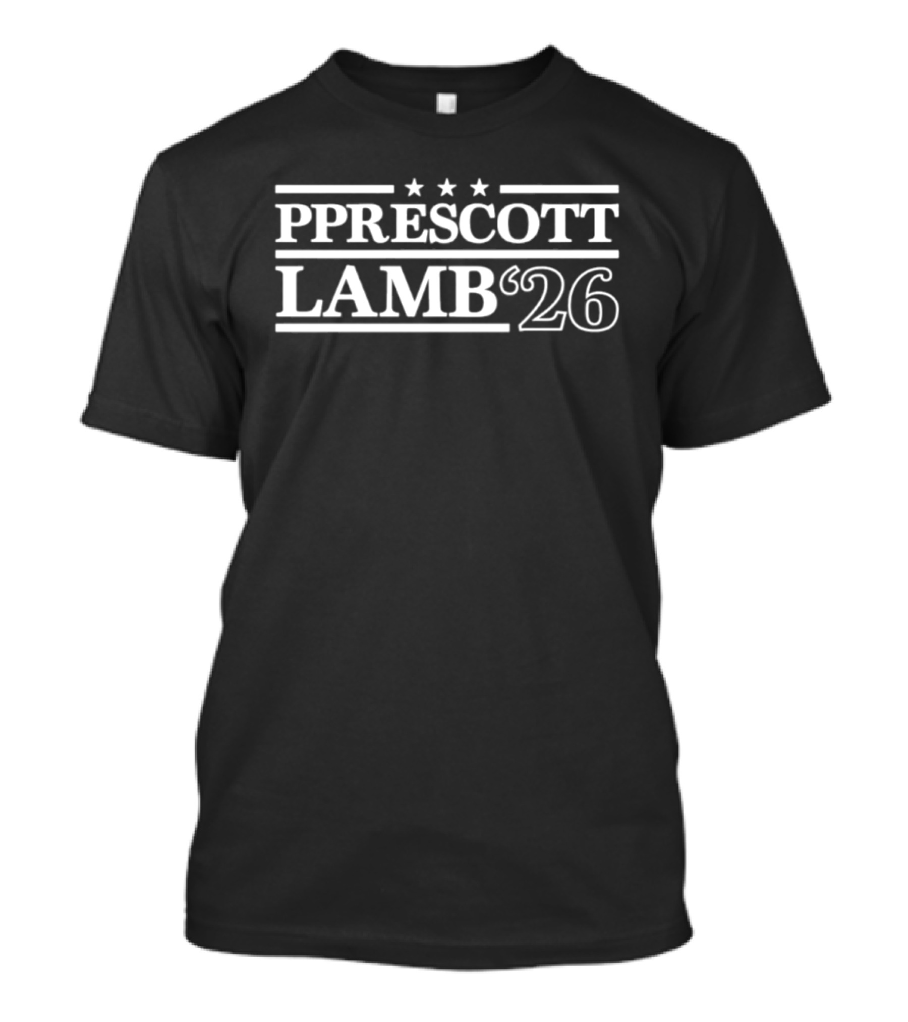 Prescott Lamb '26 Campaign Stars Dallas Cowboys 2026 T-Shirt