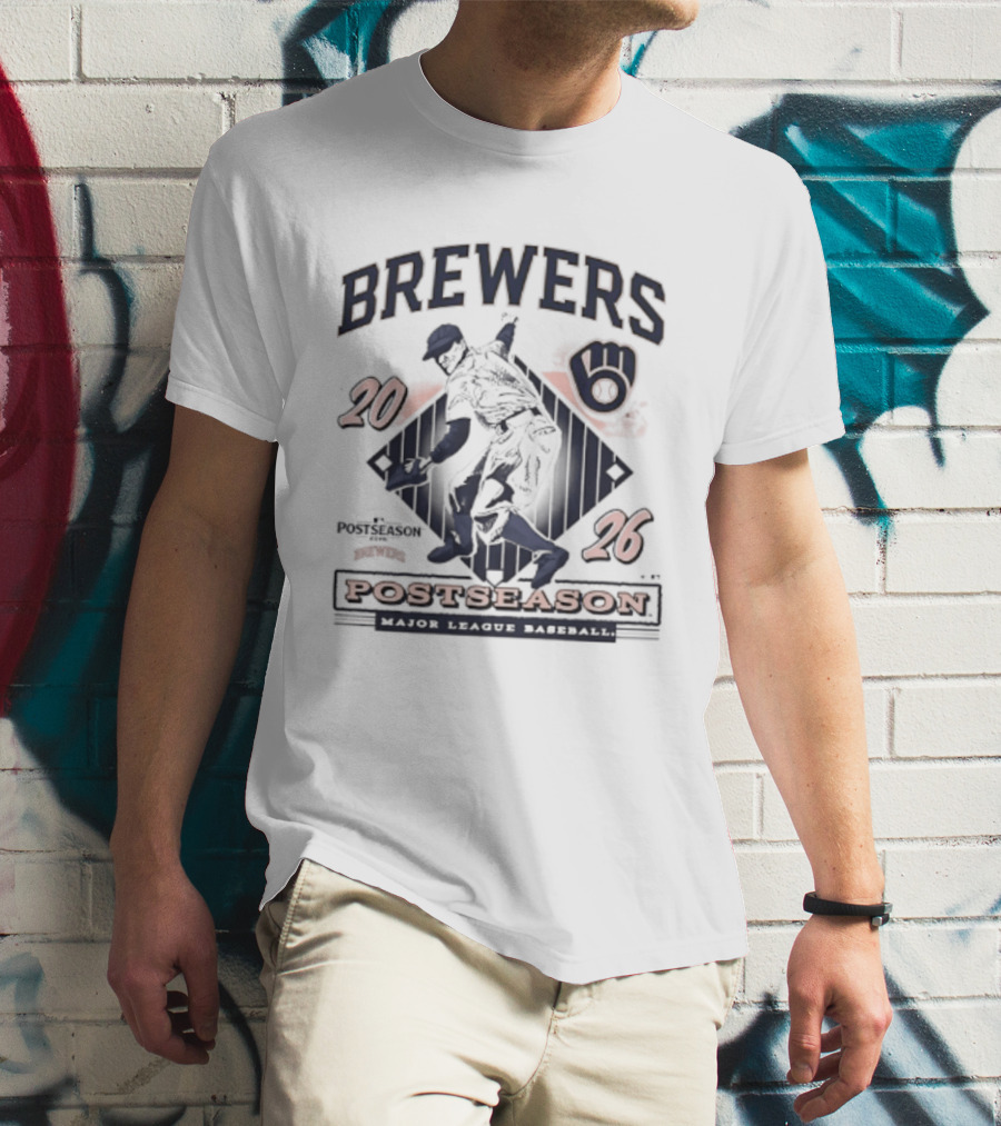 Brewers 2026 Postseason March To October T-Shirt