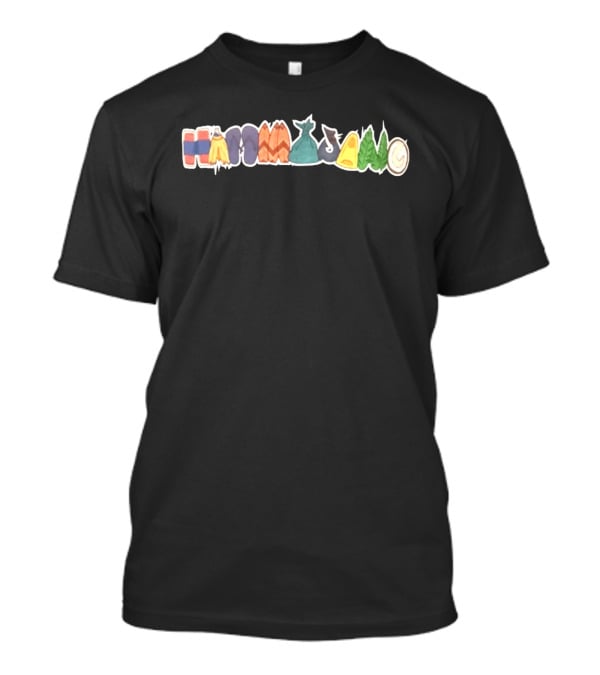 8Ro8 Store Hammajang Colorful Lettering Hat T-Shirt