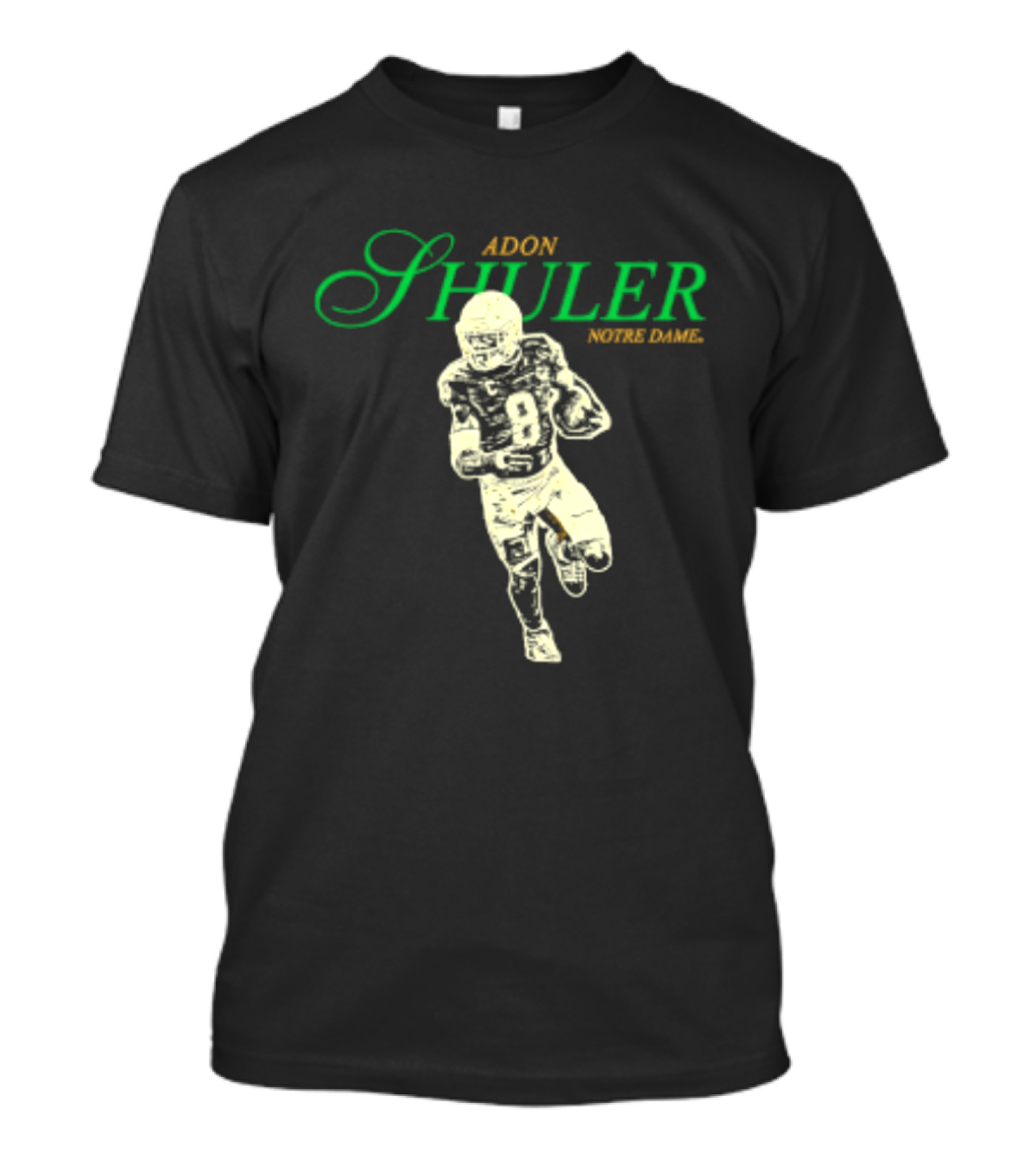 Adon Shuler Notre Dame Football Player 8 T-Shirt
