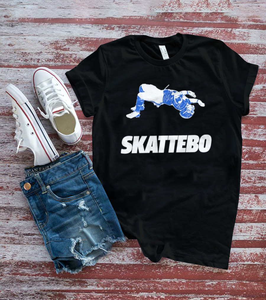Skattebo New York Giants Flip Pose Star T-Shirt