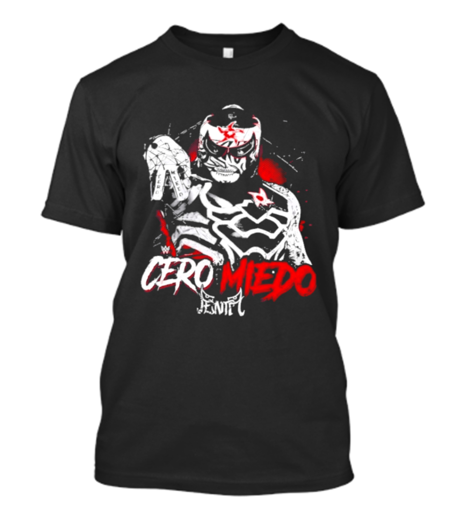 Cero Miedo Penta Hand Sign WWE Photo T-Shirt