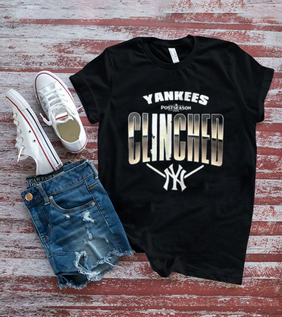 Yankees Clinched October 2026 Postseason Baseball T-Shirt