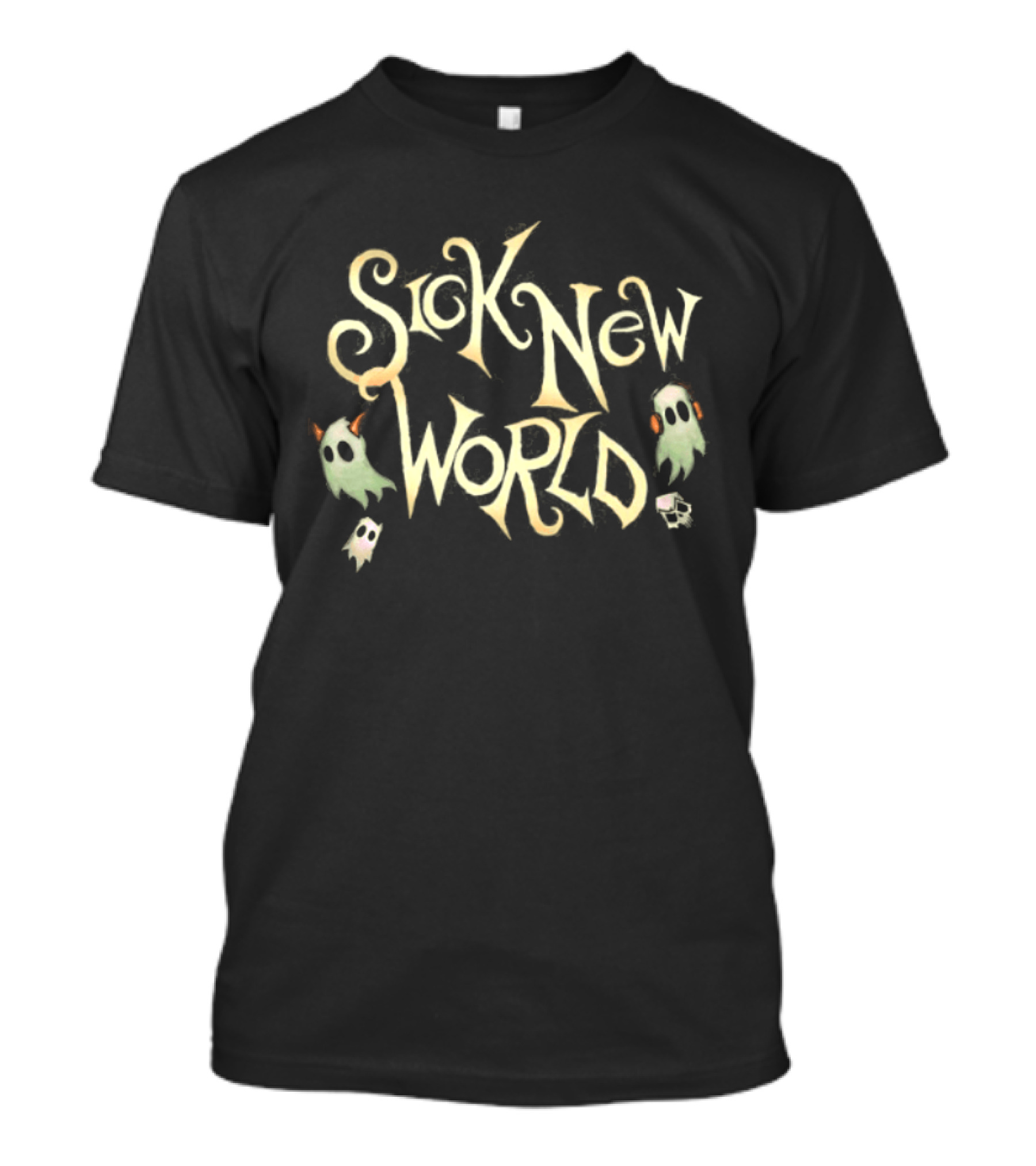 Sick New World Texas 2026 Festival Fort Worth TX October 24 Texas Motor Speedway Ghostly Lineup T-Shirt
