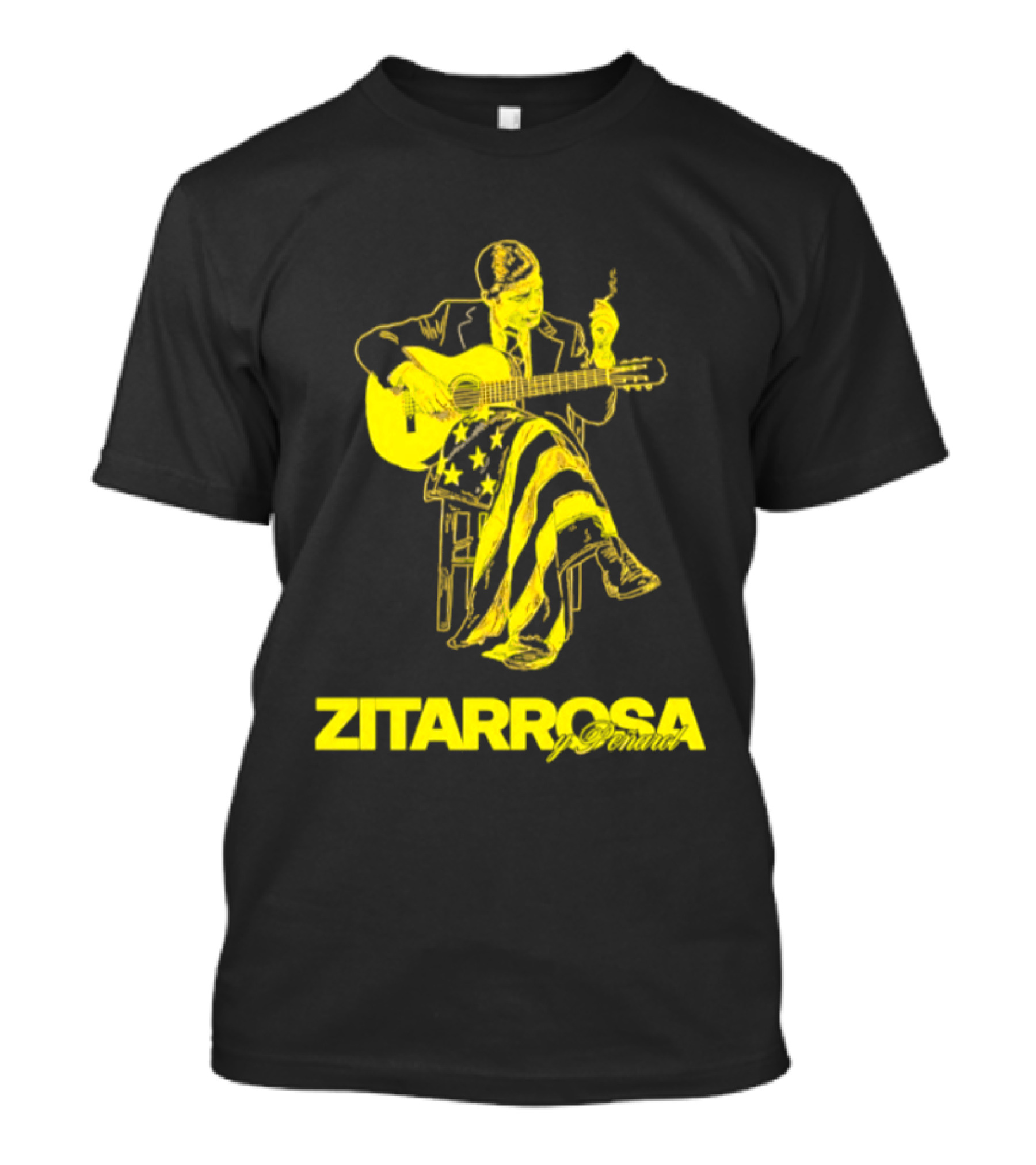 Zitarrosa Uruguay Folk Music Penarol Flag T-Shirt