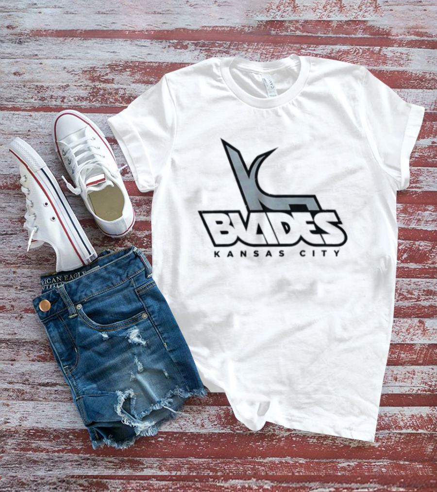 Blades Kansas City Hockey Team T-Shirt