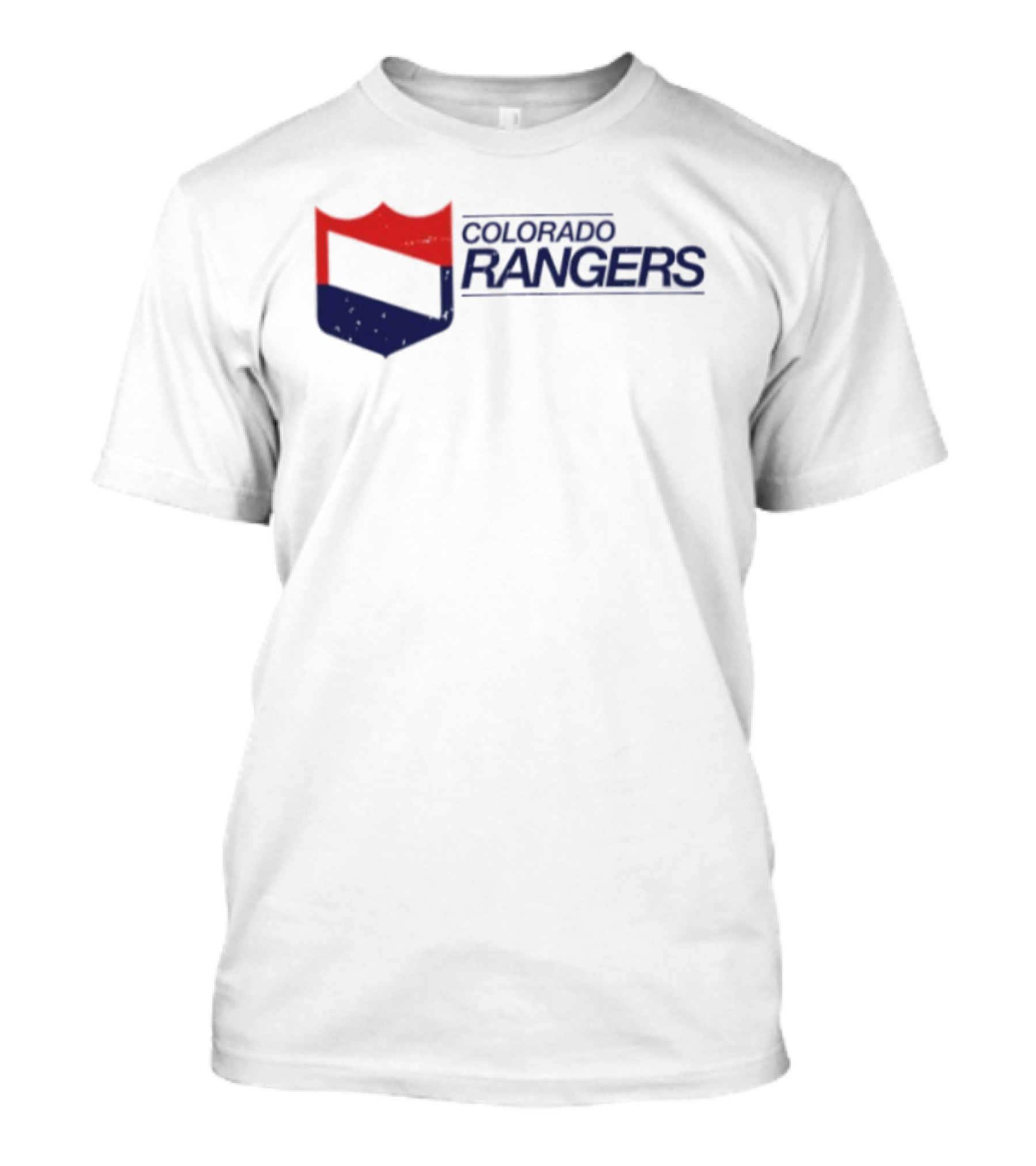 Colorado Rangers Hockey Crest T-Shirt