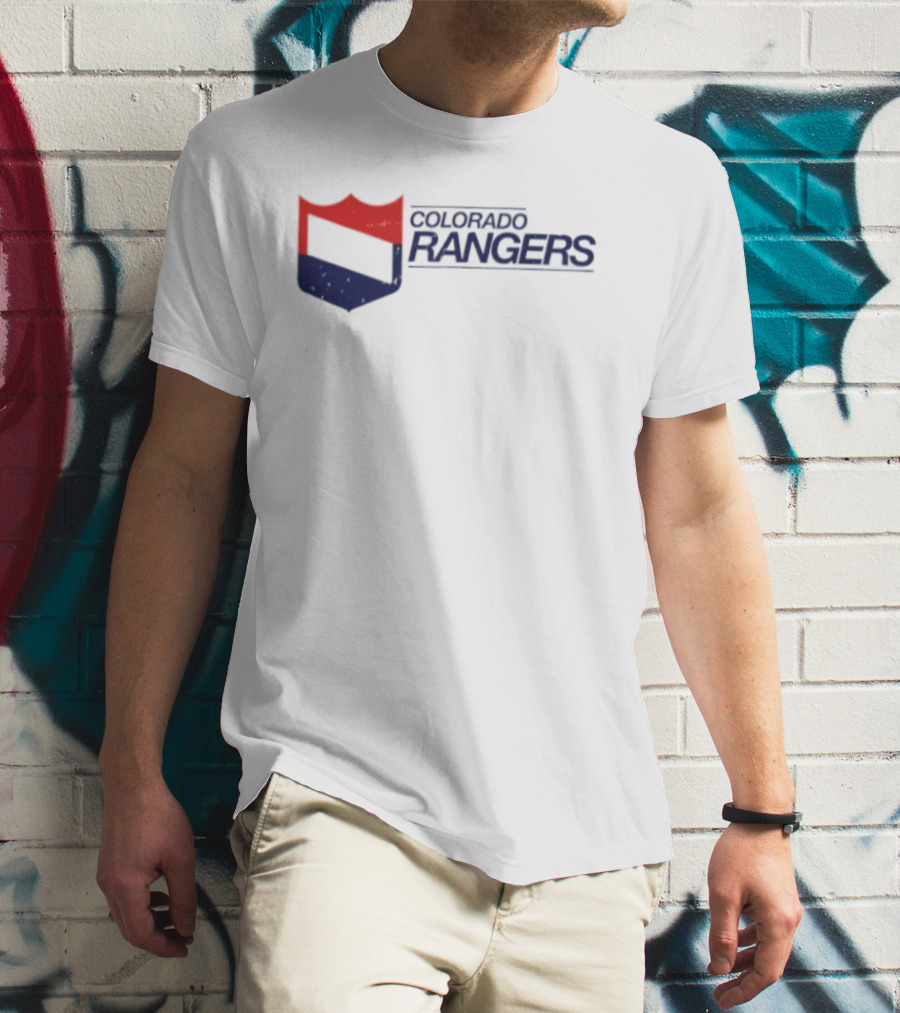 Colorado Rangers Hockey Crest T-Shirt