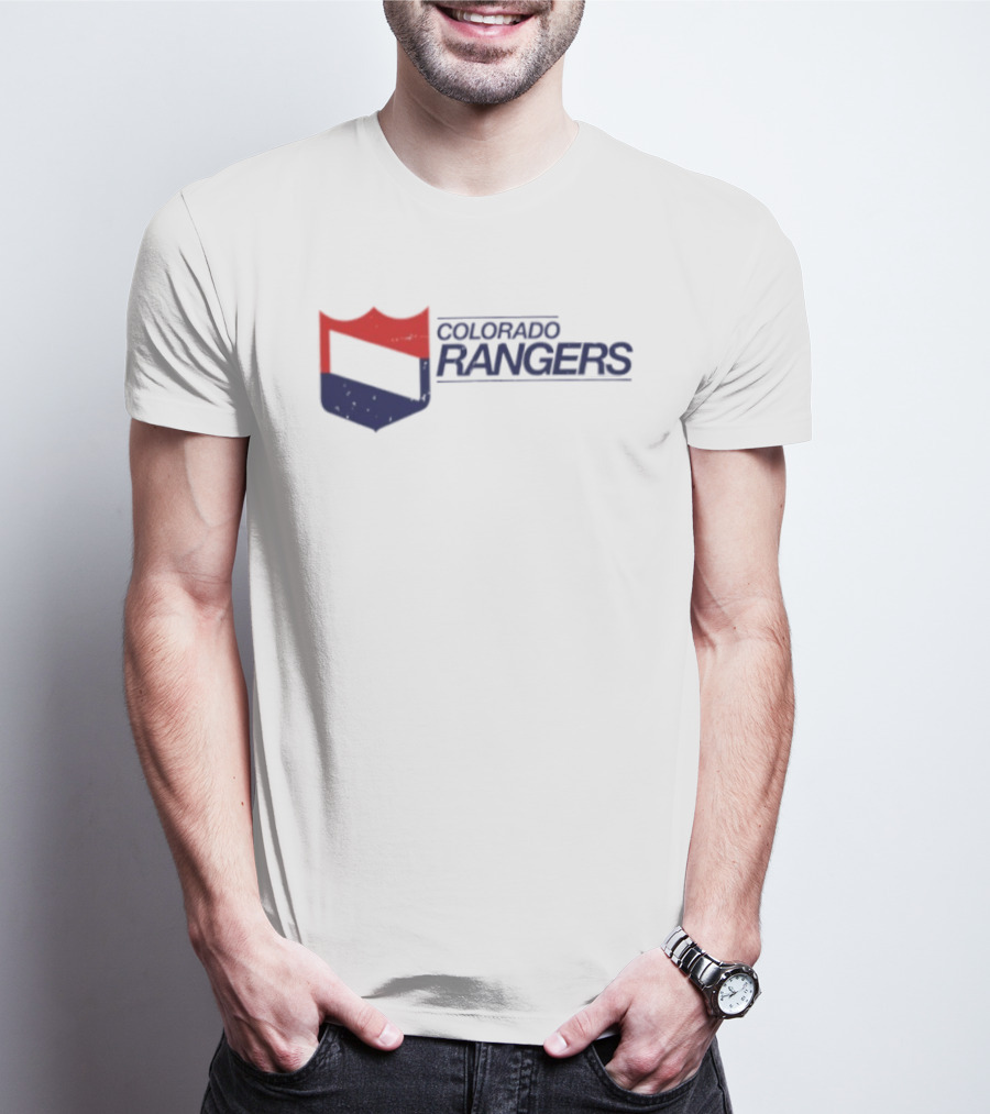 Colorado Rangers Hockey Crest T-Shirt