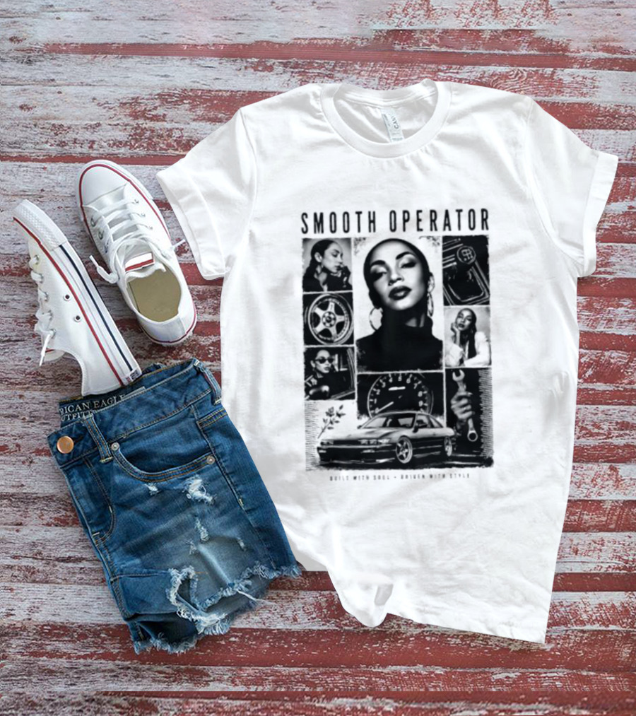 Smooth Operator Built With Soul Driven With Style Vintage Car Icon Retro Look T-Shirt