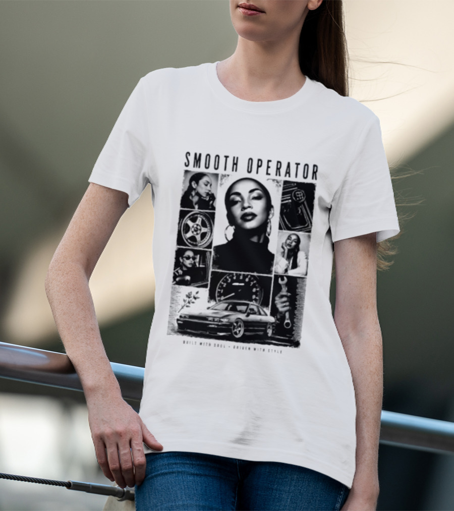 Smooth Operator Built With Soul Driven With Style Vintage Car Icon Retro Look T-Shirt