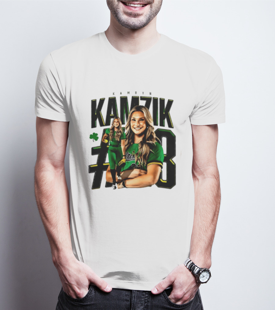 Kamryn Kamzik #23 Notre Dame NCAA Softball Player T-Shirt