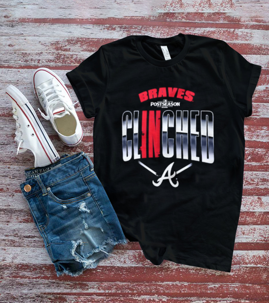Atlanta Braves Clinched Postseason 2026 MLB Celebration T-Shirt
