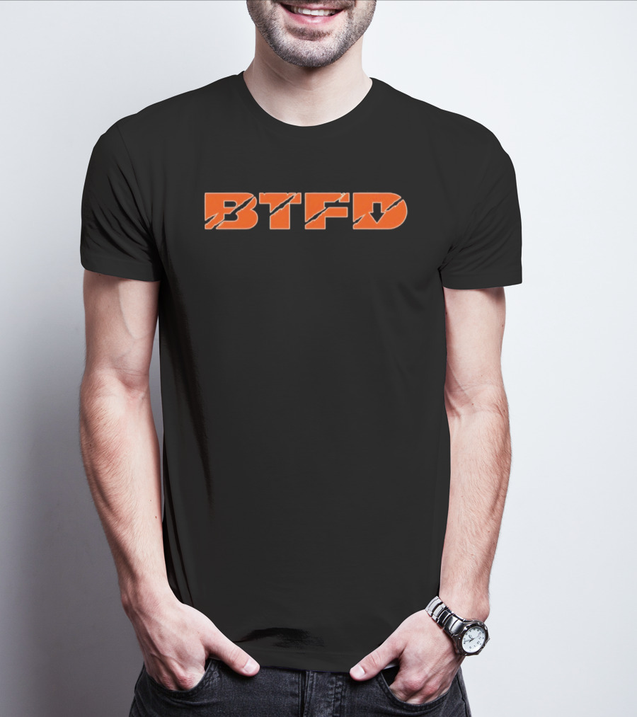 BTFD Chicago Bears Bear The Fuck Down Fan T-Shirt