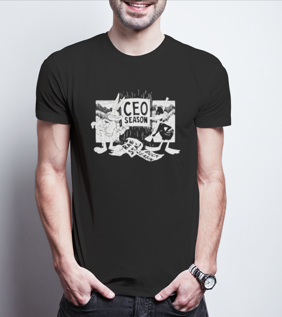 Bugs Bunny Daffy Duck CEO Season Looney Tunes T-Shirt