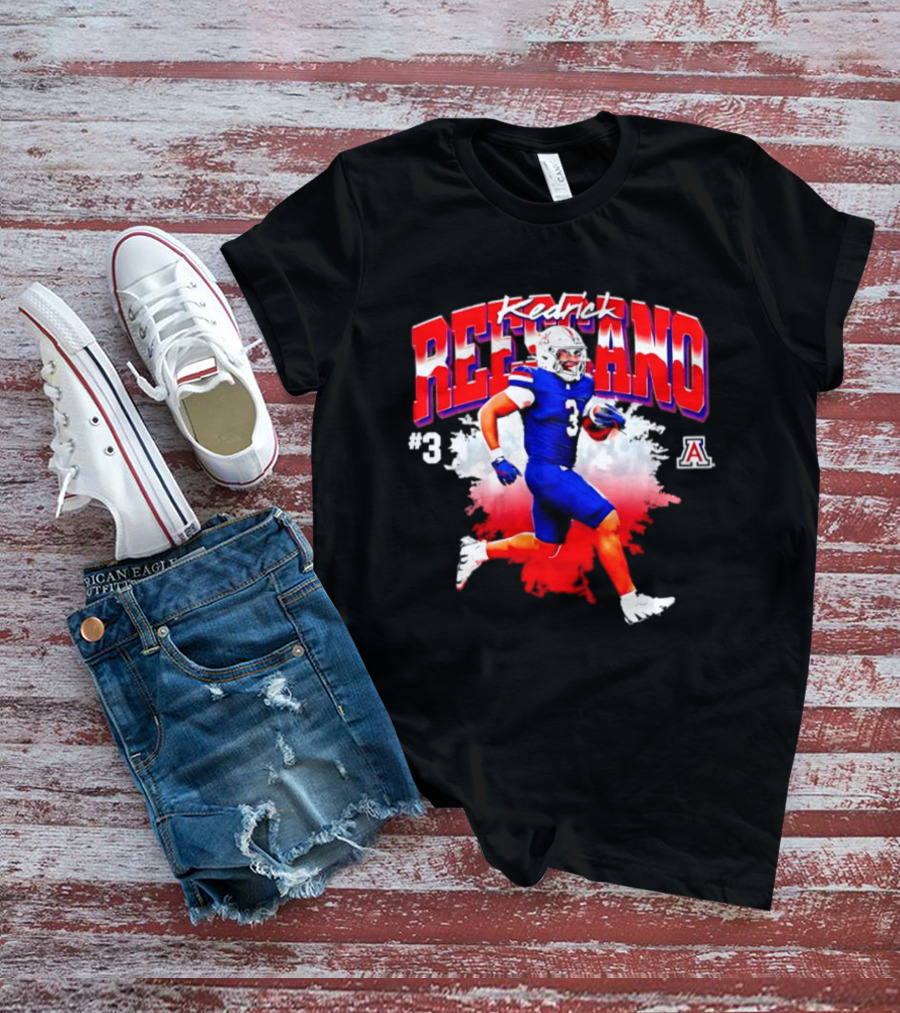 Kedrick Reescano 3 Arizona Wildcats NCAA Football Player T-Shirt