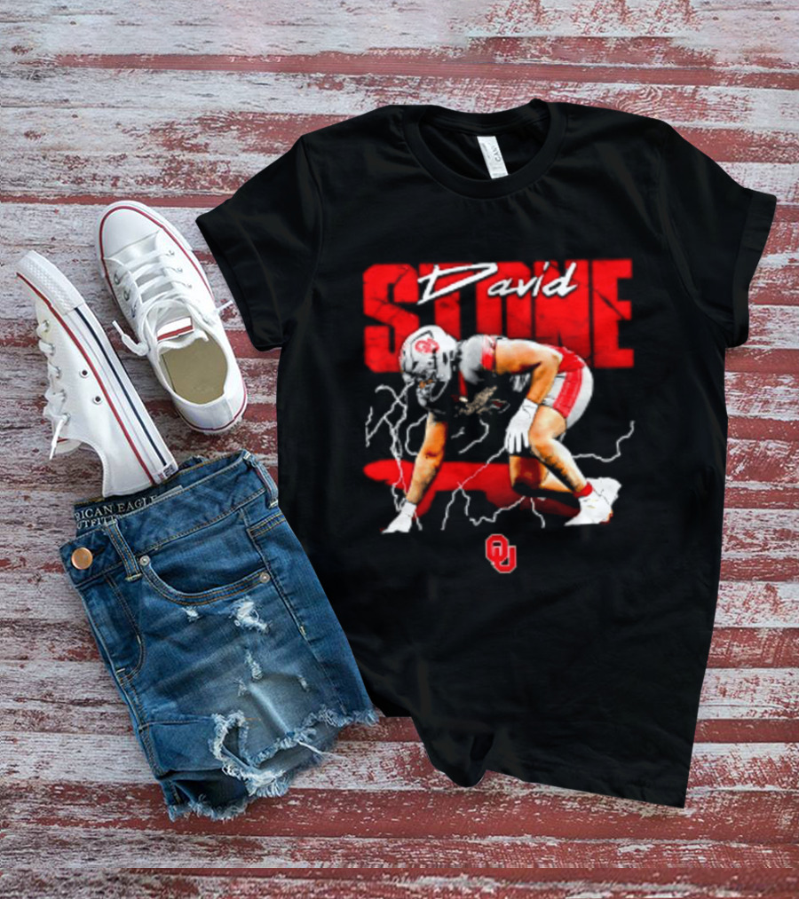 David Stone Oklahoma Sooners NCAA Football T-Shirt