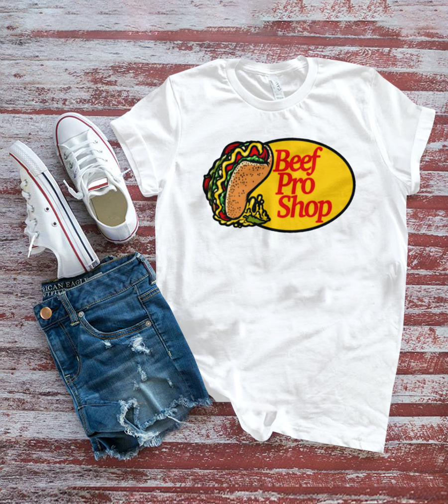 Beef Pro Shop Taco Patch T-Shirt