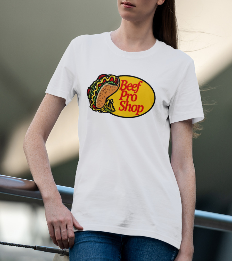 Beef Pro Shop Taco Patch T-Shirt