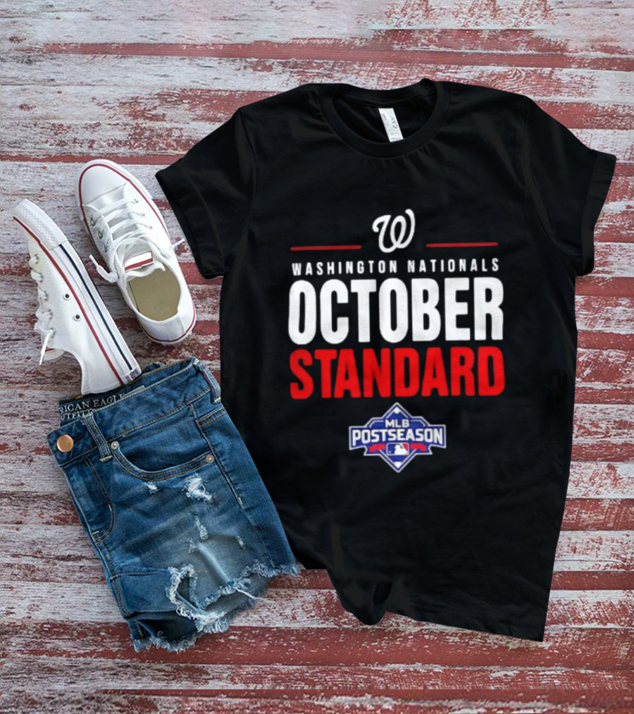 Washington Nationals October Standard 2026 MLB Postseason T-Shirt