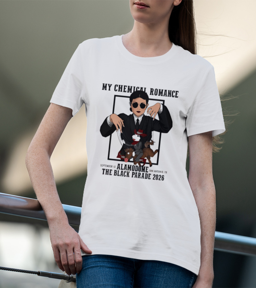 My Chemical Romance The Black Parade Alamodome 2026 September Texas T-Shirt