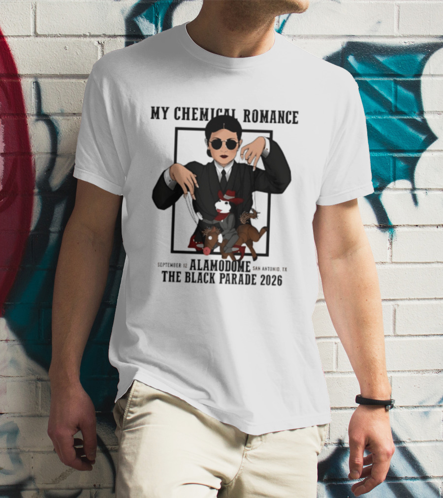 My Chemical Romance The Black Parade Alamodome 2026 September Texas T-Shirt