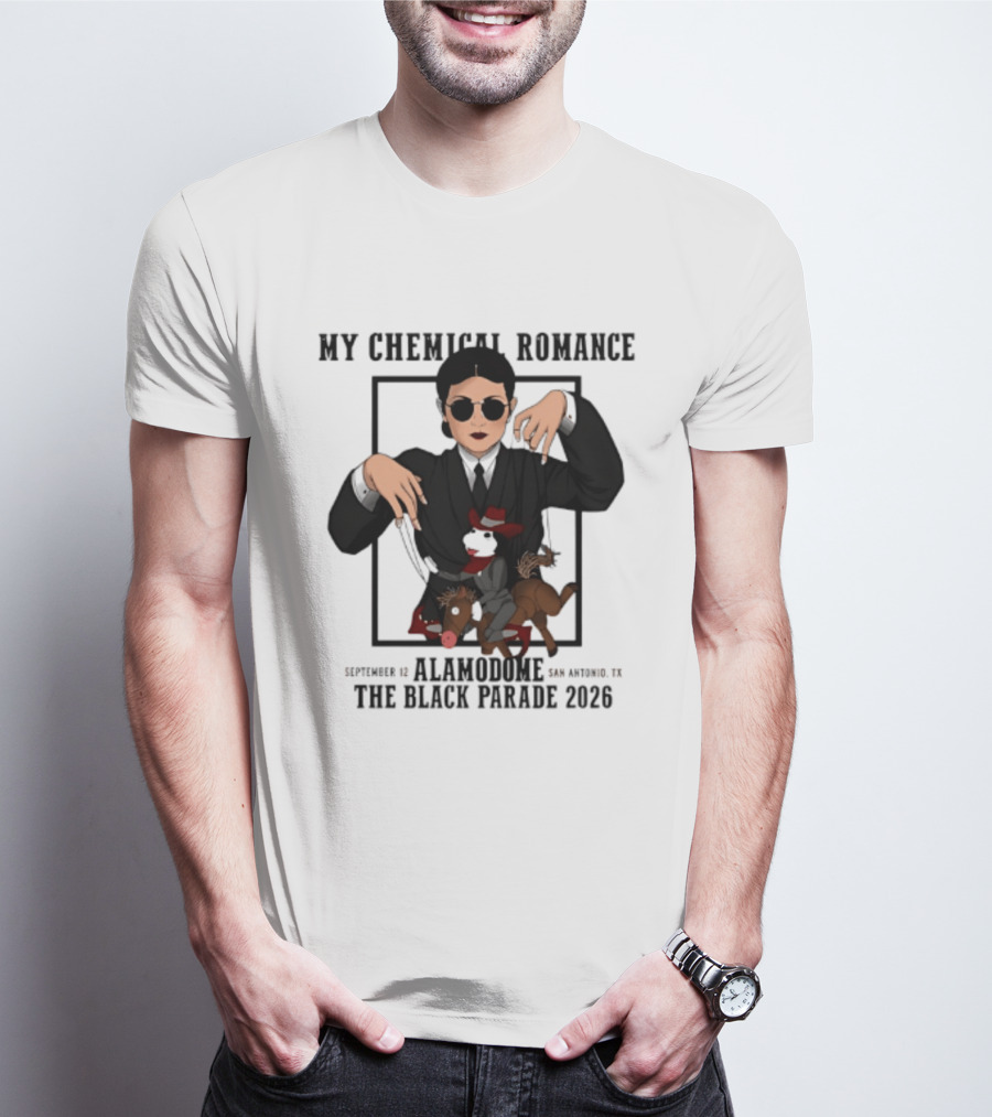 My Chemical Romance The Black Parade Alamodome 2026 September Texas T-Shirt