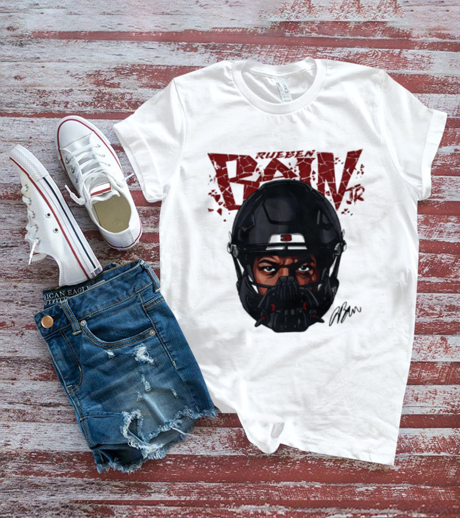 Rueben Bain Jr. Big Head Mask Tampa Bay Buccaneers T-Shirt