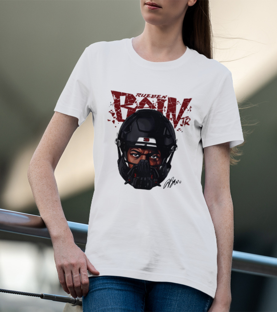 Rueben Bain Jr. Big Head Mask Tampa Bay Buccaneers T-Shirt