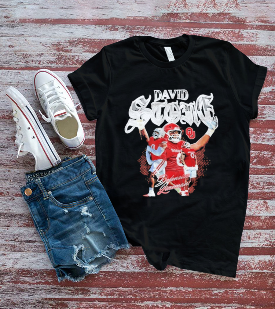 David Stone 0 Oklahoma Sooners Defensive Lineman T-Shirt