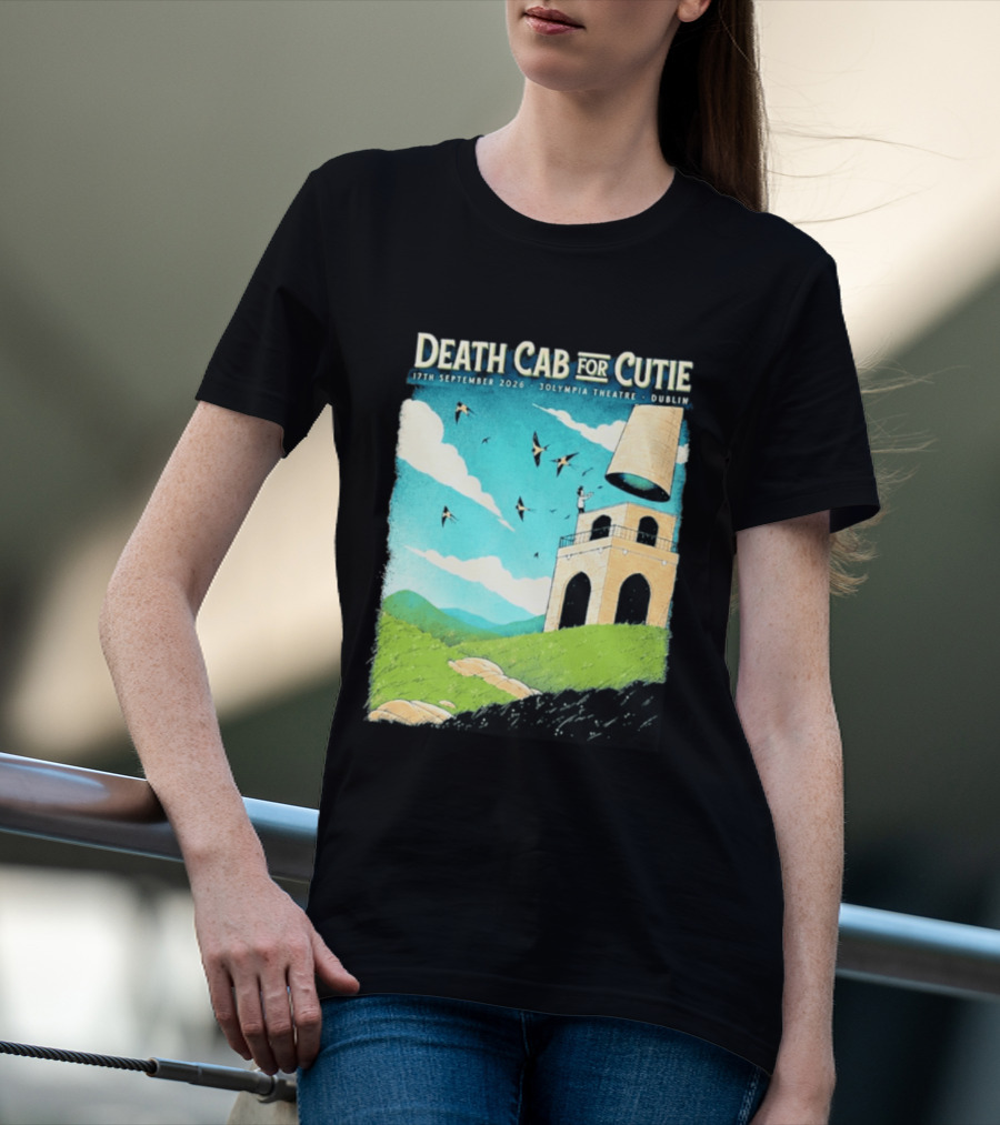 Death Cab For Cutie Olympia Theatre Dublin 17th September 2026 T-Shirt