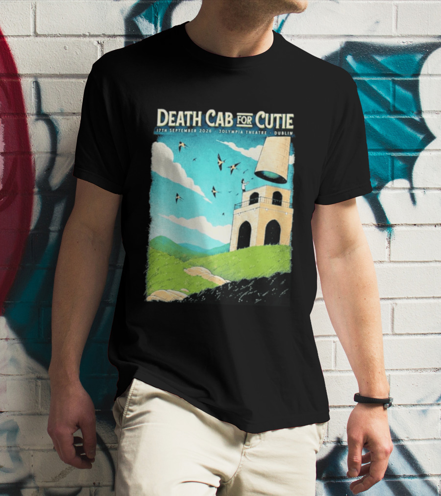 Death Cab For Cutie Olympia Theatre Dublin 17th September 2026 T-Shirt