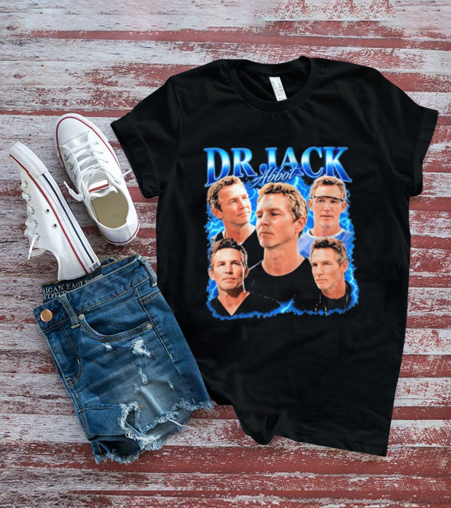 Dr Jack Abbot Multiple Faces Collage T-Shirt